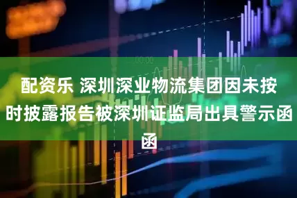 配资乐 深圳深业物流集团因未按时披露报告被深圳证监局出具警示函